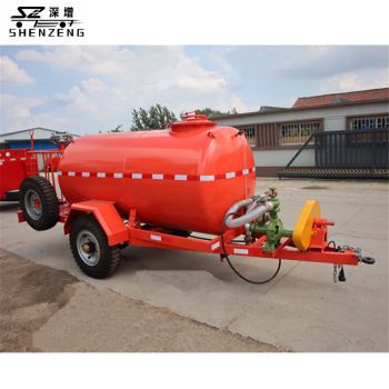 3-5噸水罐拖車(chē)、園林農(nóng)藥噴灑水罐車(chē)、道路除塵水罐拖車(chē)
